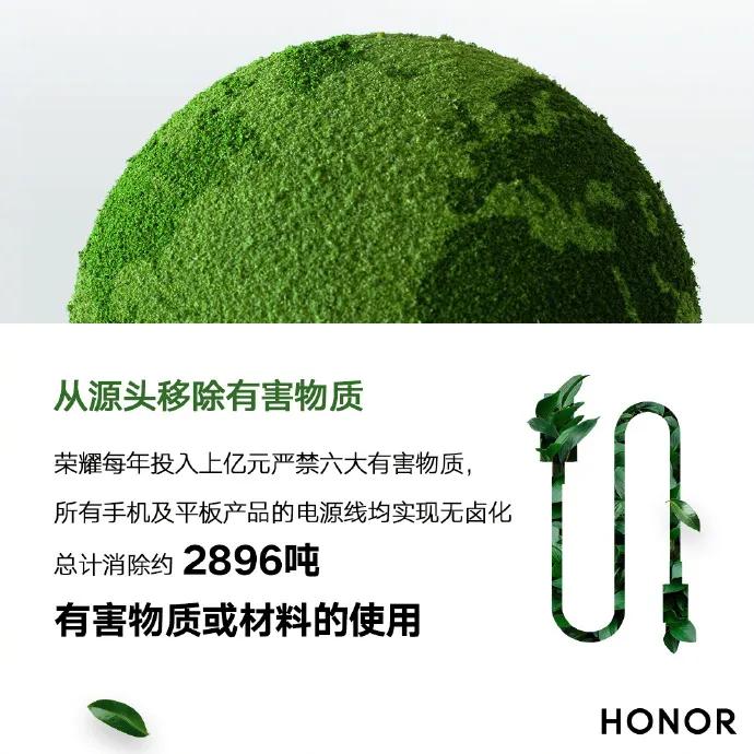 荣耀的“绿色”方法论：拒绝一味喊口号，驶入环保“深水区”